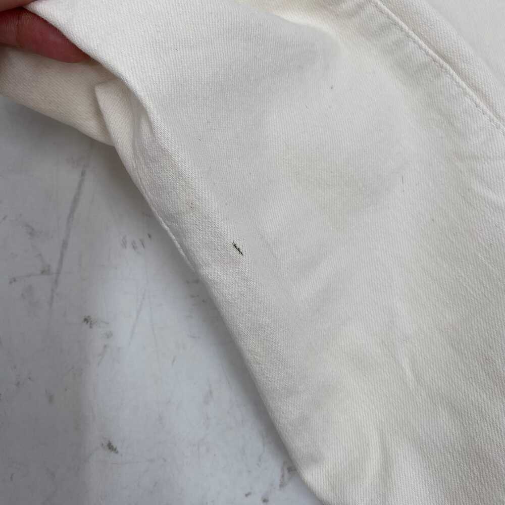 MOTHER Cream Insider Crop Step Fray Jeans | Women’s Regular 25 - Picture 10 of 11